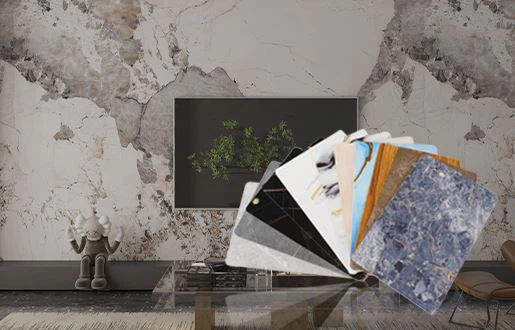 PVC mramorová deska