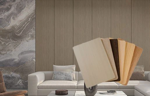 Plochý nástěnný panel z bambusu WPC