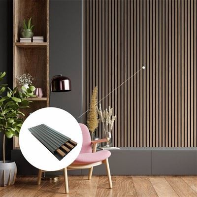 Domácí dekorace Vodotěsný nástěnný panel WPC